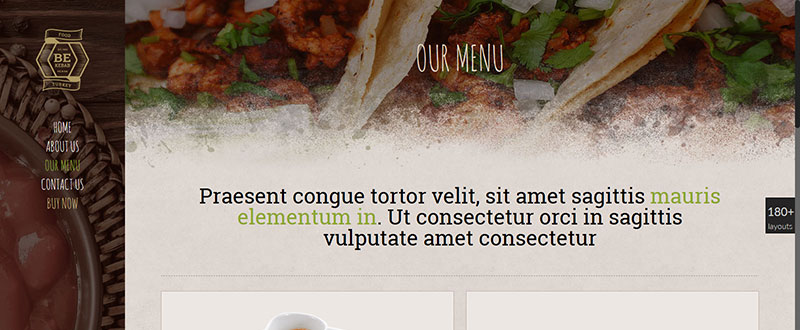 1 Pre-Built Websites for Restaurants and Food Delivery Businesses