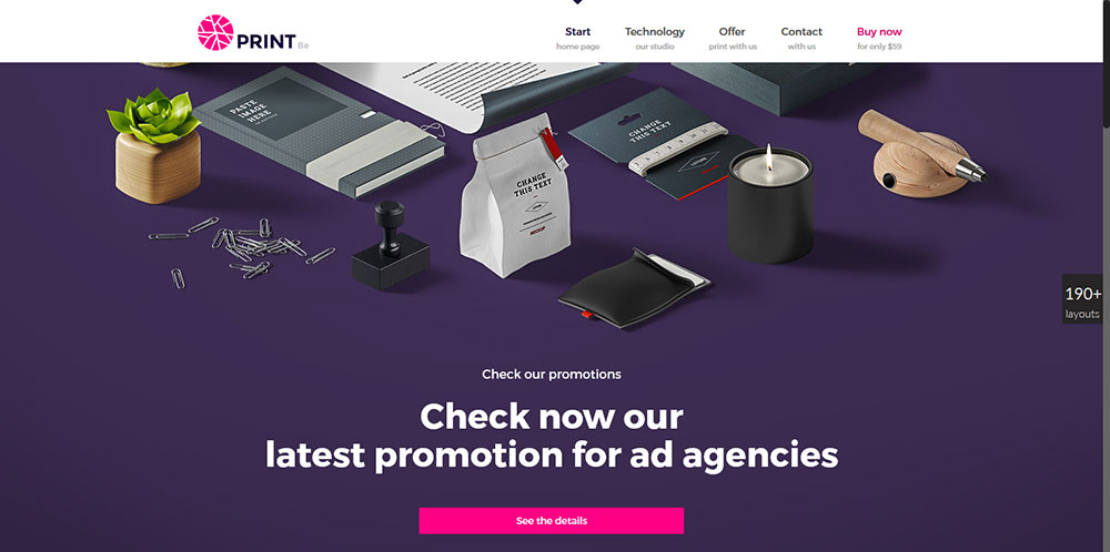 print Designing for a Small Business? Check Out These New Pre-Built Websites