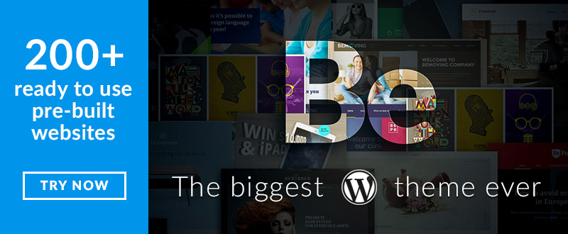 betheme200 Why Should You Use a Premium WordPress Theme?