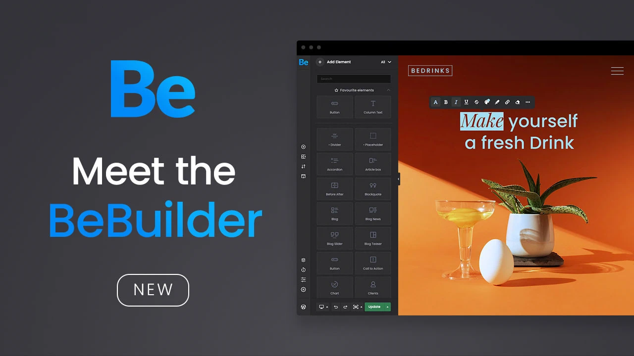 Meet the Bebuilder - #1 Flexbox Website Builder for WordPress