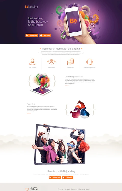 Landing Page