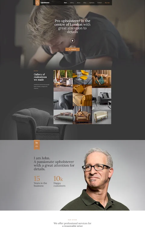 Upholsterer
