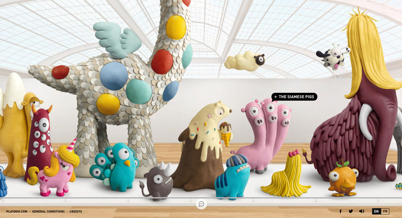 Gallery-of-emerging-species Website inspiration: where to look for the recent design trends