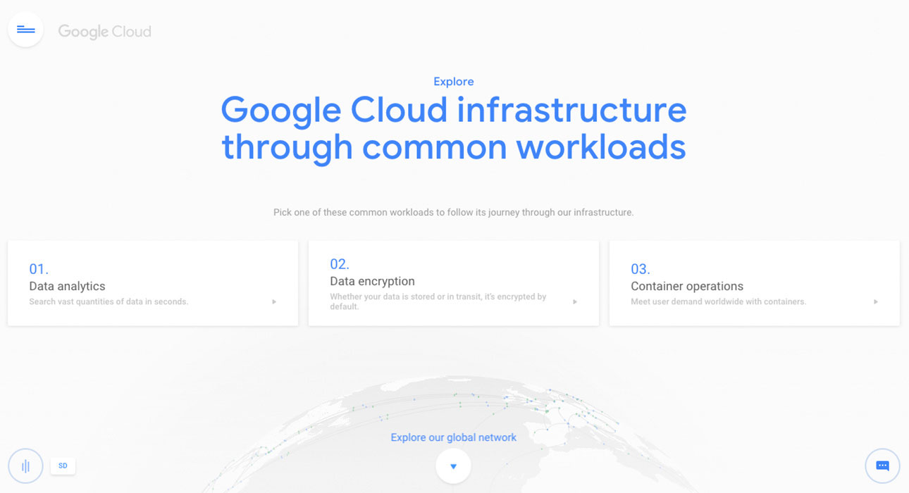 Google-Cloud-Infrastructure-2 Website inspiration: where to look for the recent design trends