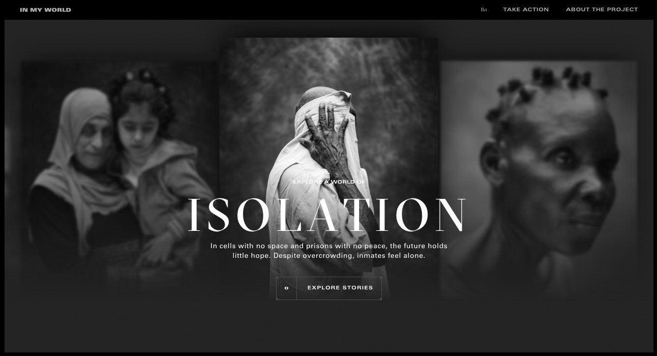 In-My-World Website inspiration: where to look for the recent design trends
