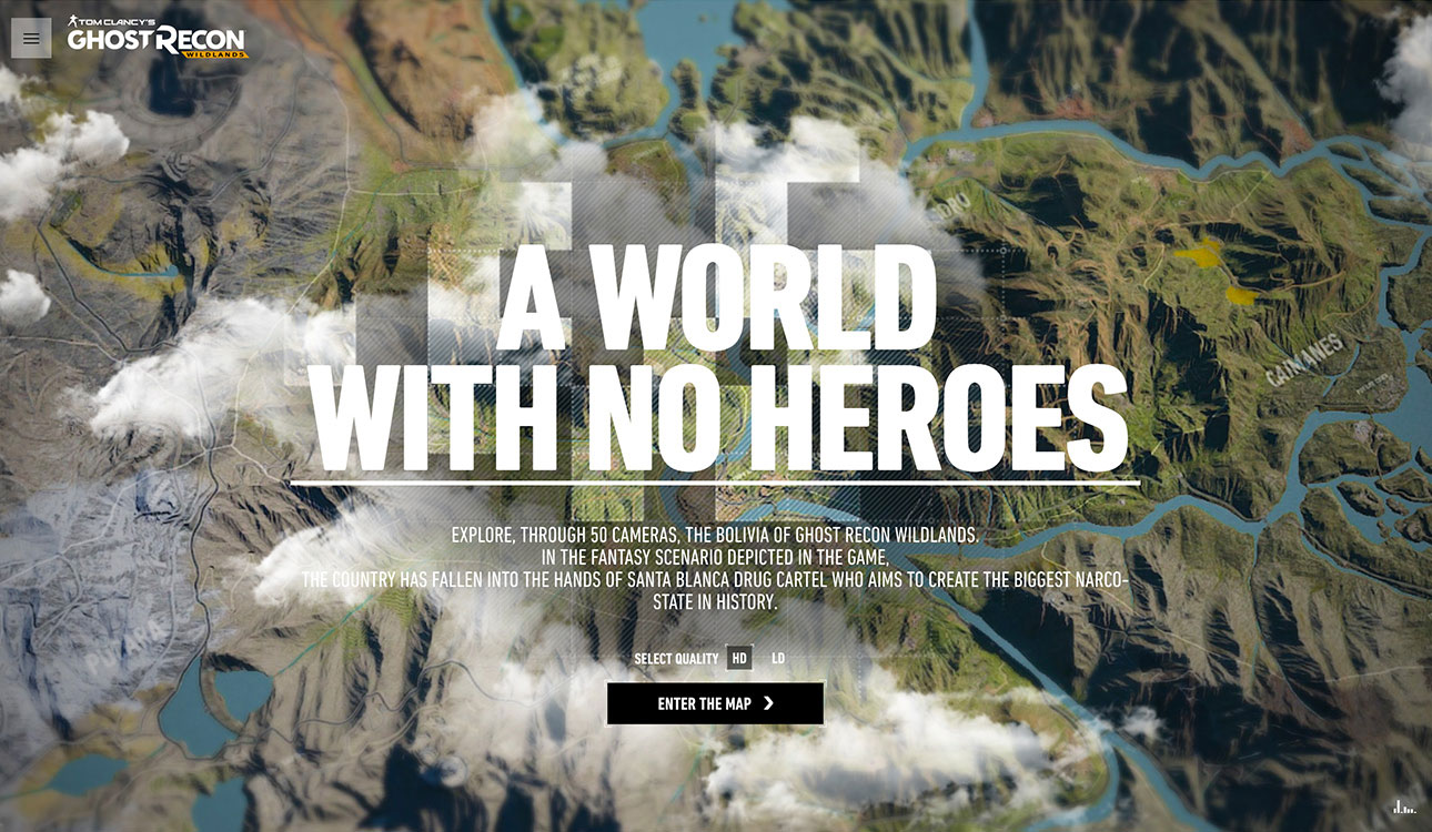 a-world-with-no-heroes-1 Website inspiration: where to look for the recent design trends