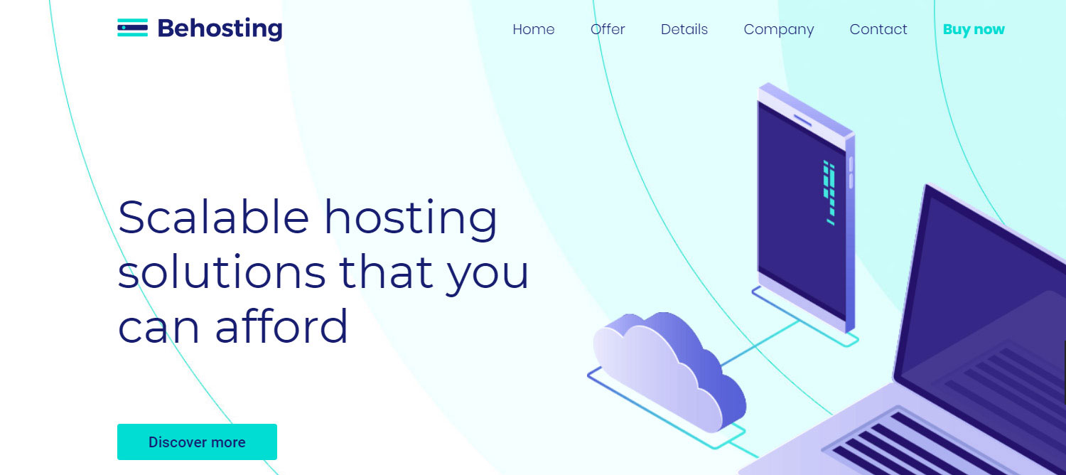 hosting Website inspiration: where to look for the recent design trends