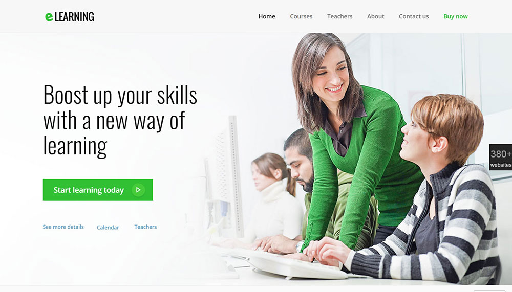 Be-elearning A showcase of great blog design examples to inspire you