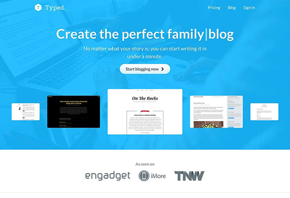 Highlight-Blog-authors A showcase of great blog design examples to inspire you