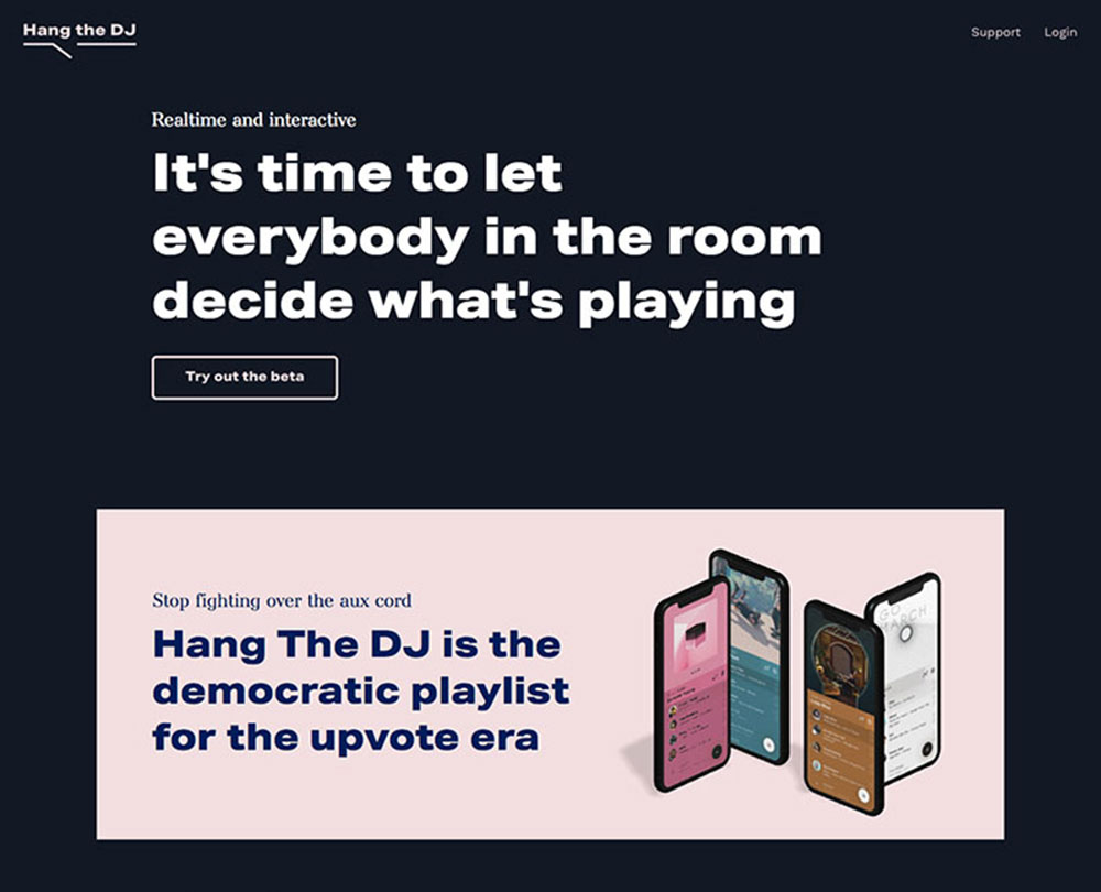 Well-structured-landing-page1-1 Great looking technology websites you should check out