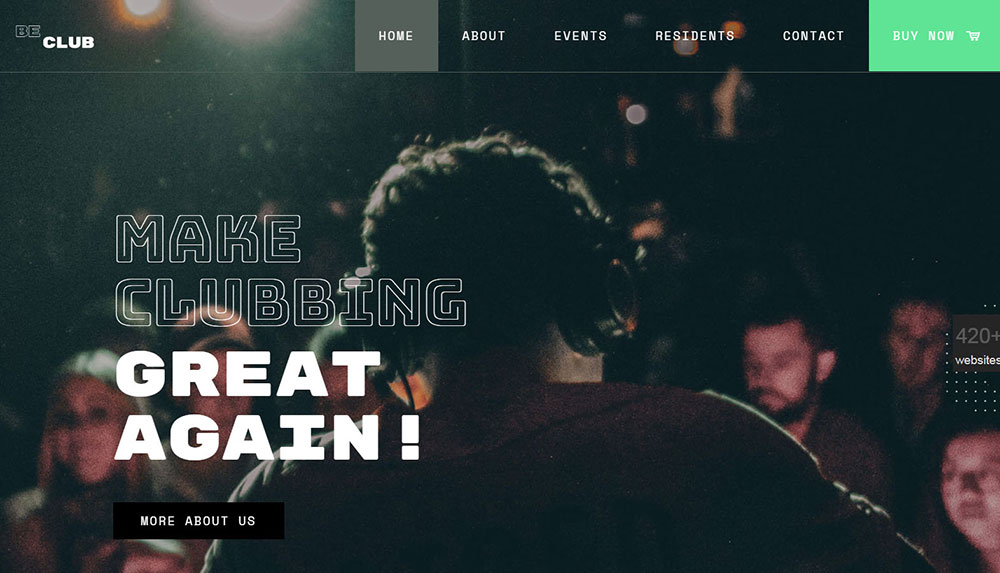 club2 Great looking technology websites you should check out