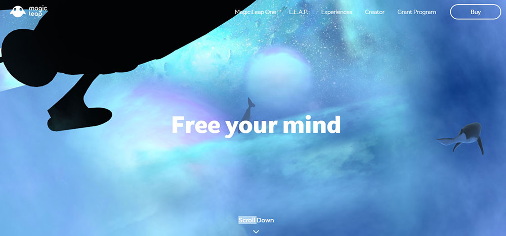 magicleap Great looking technology websites you should check out