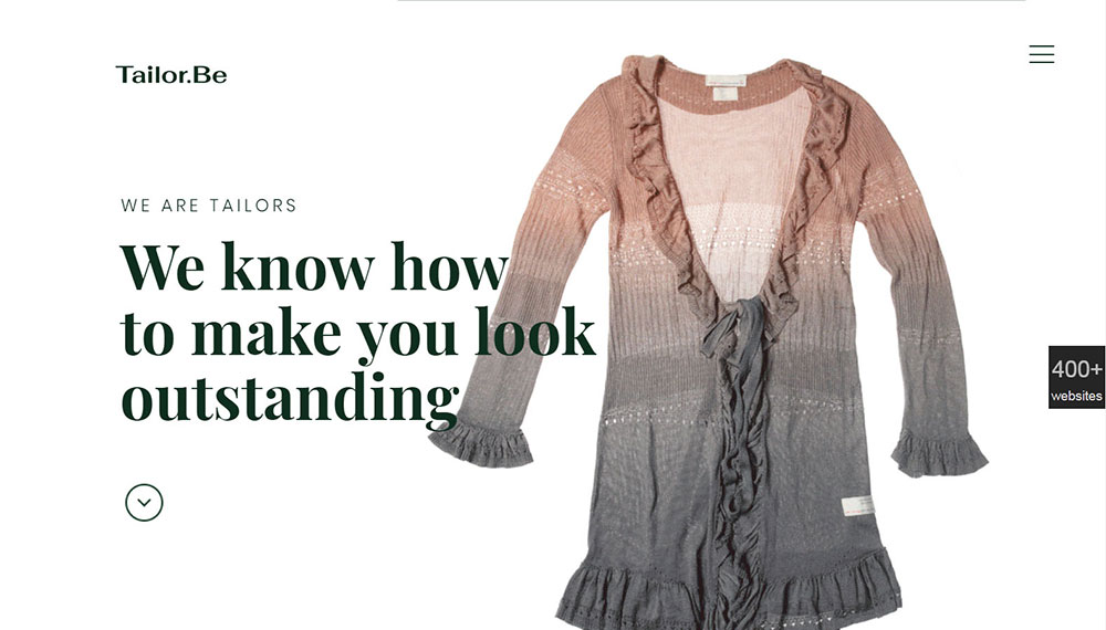 tailor2 Great looking technology websites you should check out