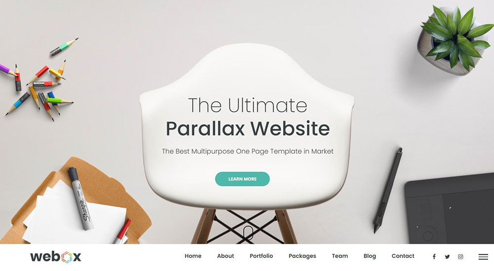 The best parallax scrolling templates you can use (free and premium)