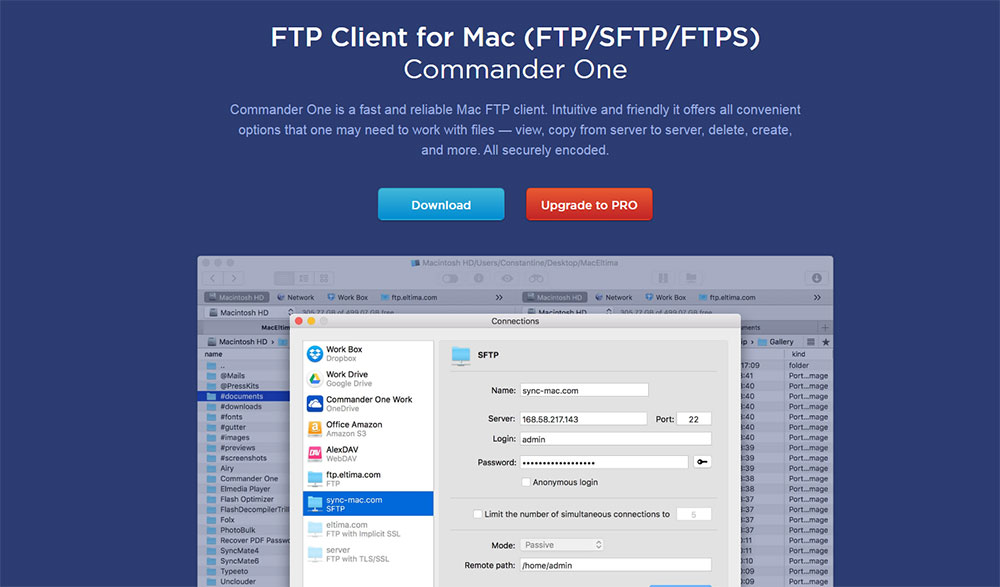 best mac ftp software