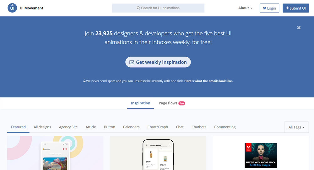 Include-Functional-Animation 26 Clean Website Design Examples