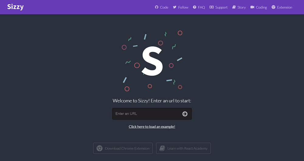 sizzy Google Chrome plugins and extensions for designers
