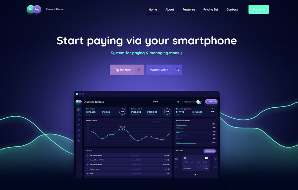 Befinance Web design best practices you must take into consideration