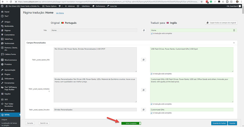 Tradução de sites em WordPress com o WPML e STAR Translation