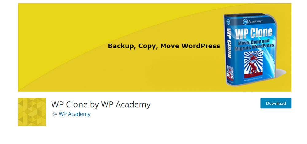wpclone The Best WordPress Migration Plugins to Copy Your Site Safely