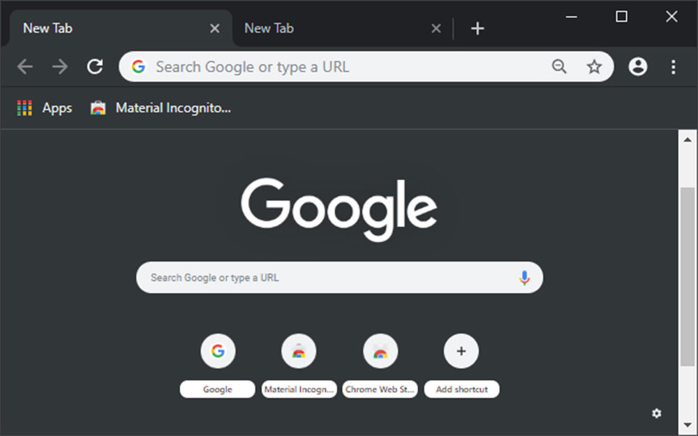 Material-Incognito The Best Chrome Themes You Can Try for a Better Experience