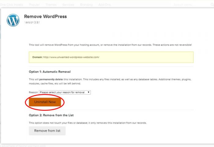 How To Uninstall WordPress And Reinstall It Safely