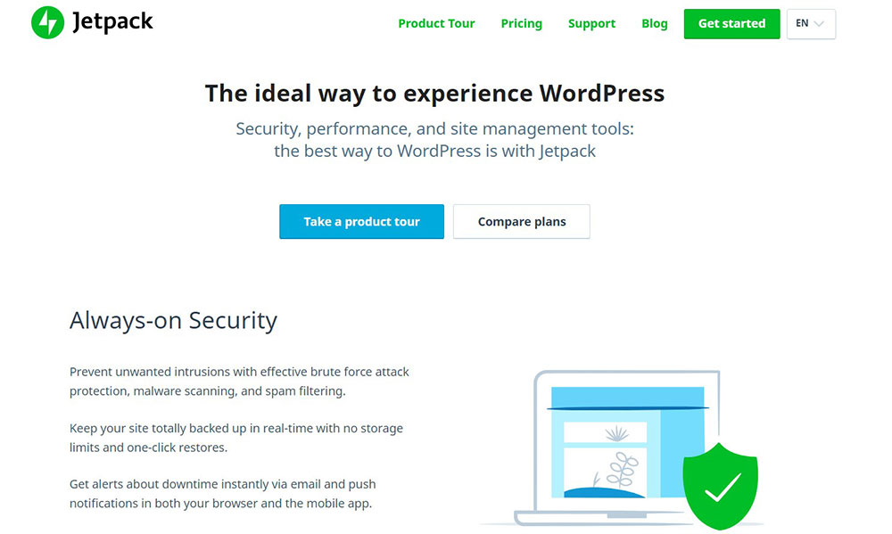 jetpack How to Backup a WordPress Site Easily