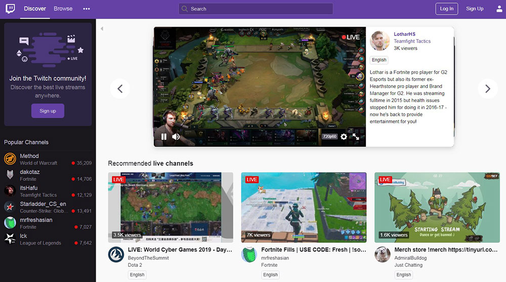 twitch Video Hosting Sites Where You Can Upload Your Videos