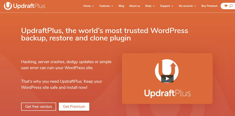 updraft How to Backup a WordPress Site Easily