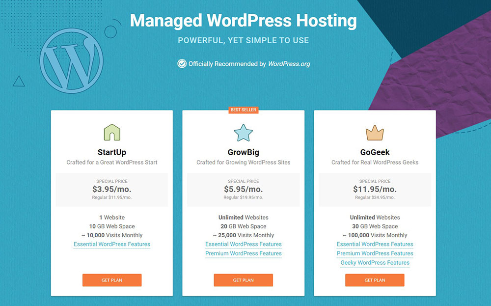 siteground-pricing SiteGround vs InMotion Hosting: The One You Should Pick out of the Two