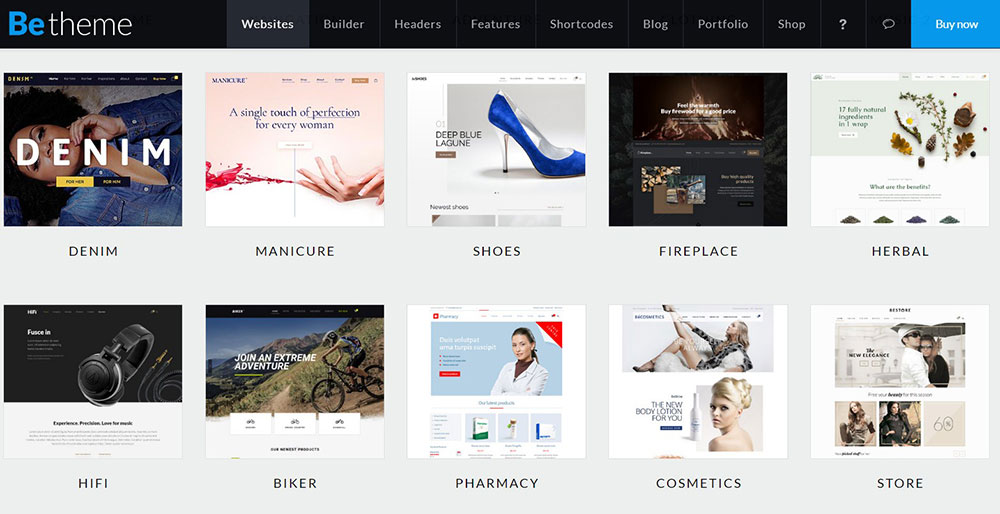 betheme-1 WooCommerce vs Magento: Which is the best ecommerce platform?