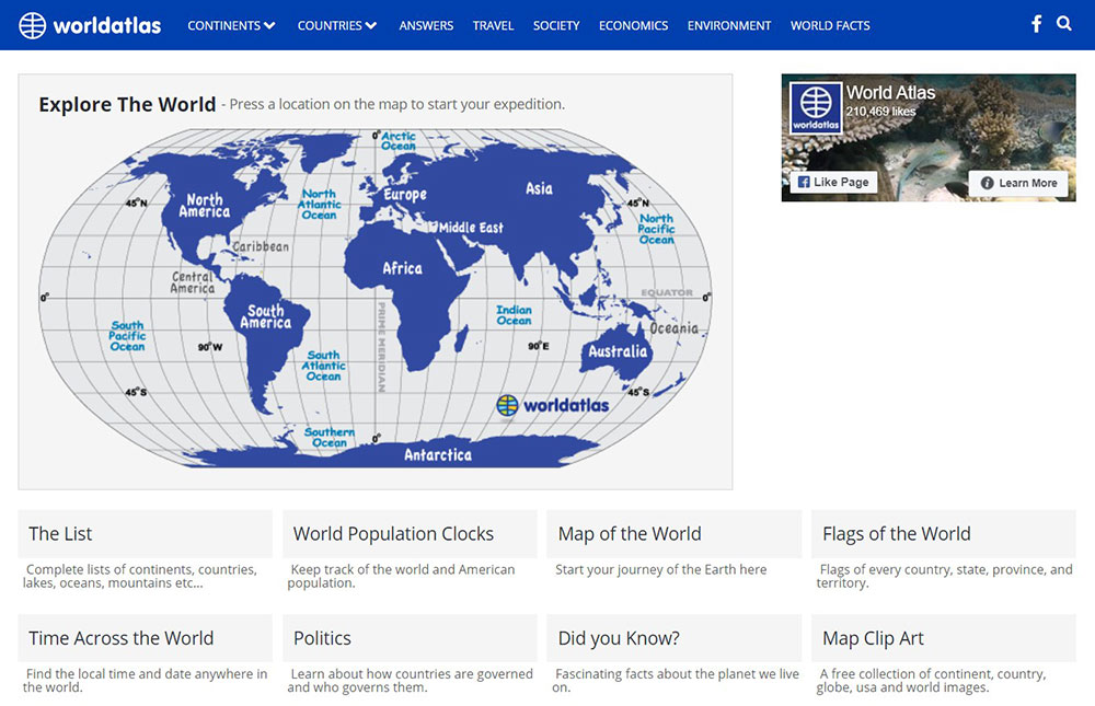 world-atlas The Best Time-Wasting Websites You Can Browse to Avoid Burnout