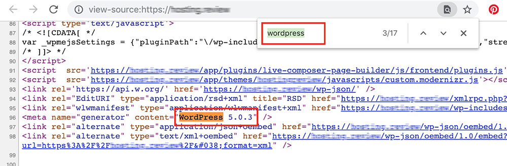 How to see the current WordPress version you have