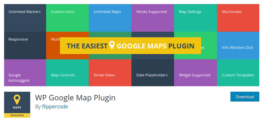 wp-googlemap How to add a responsive Google Maps widget to your site
