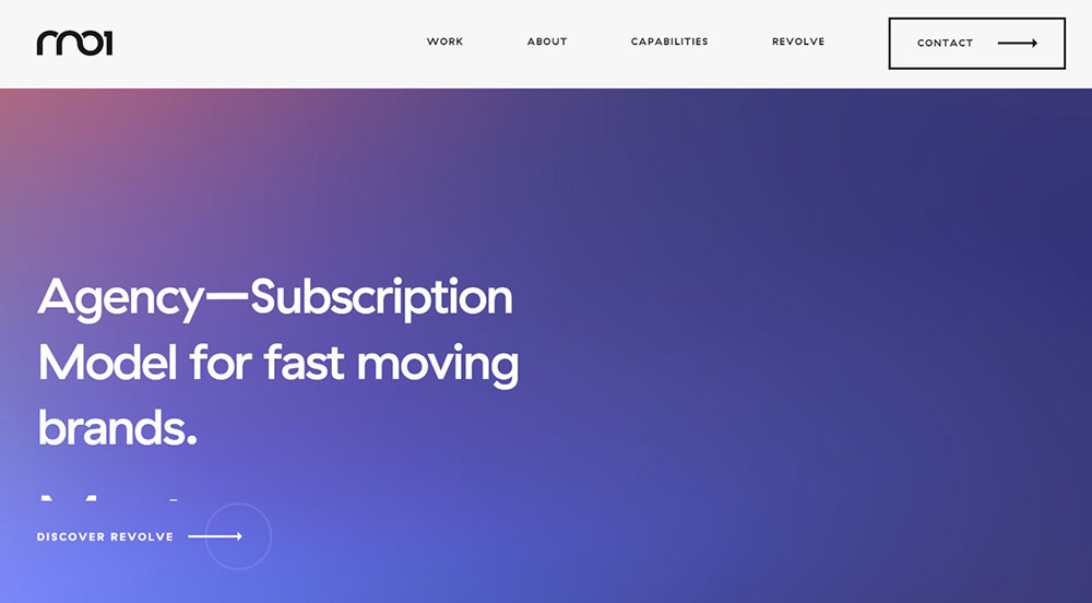 RNO1 The Best Agency Website Design Examples