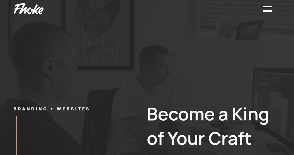 fhoke The Best Agency Website Design Examples