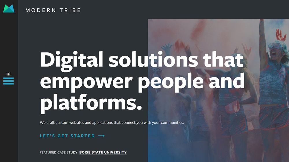 modern-tribe The Best Agency Website Design Examples