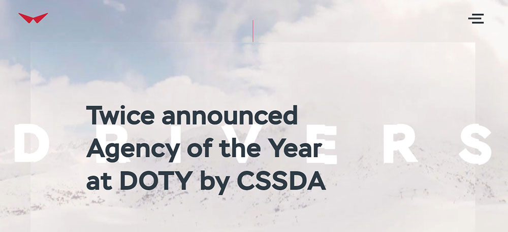 red-collar The Best Agency Website Design Examples