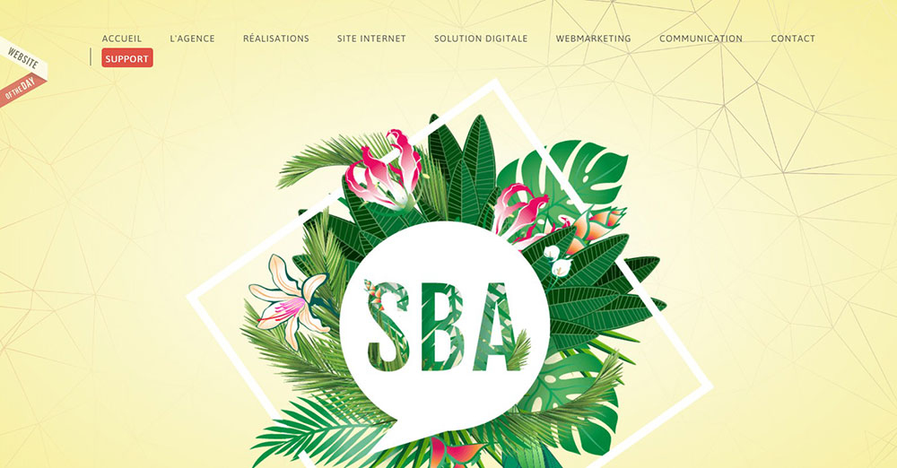 sba The Best Agency Website Design Examples