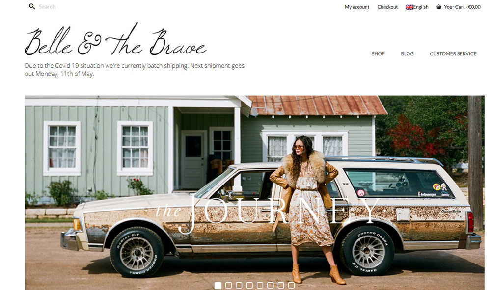 Belle-And-The-Brave WooCommerce websites that have amazing design and functionality