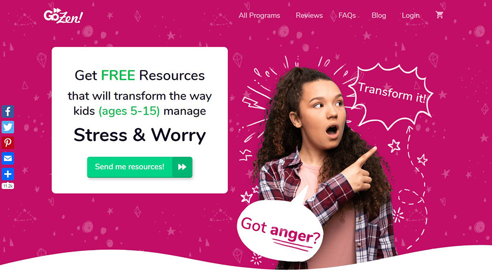 GoZen The best relaxing websites to calm you and relieve stress