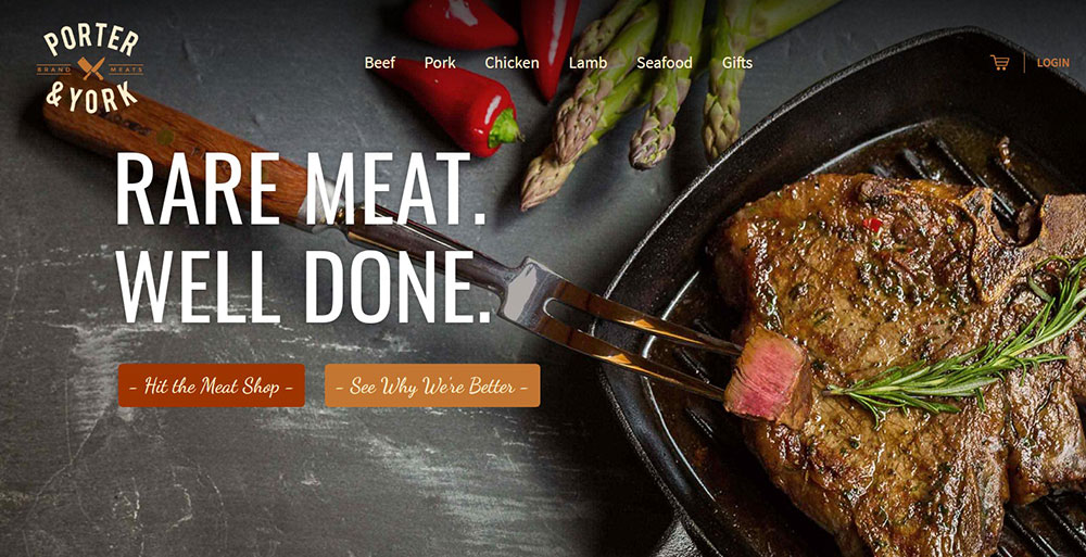Porter-York WooCommerce websites that have amazing design and functionality