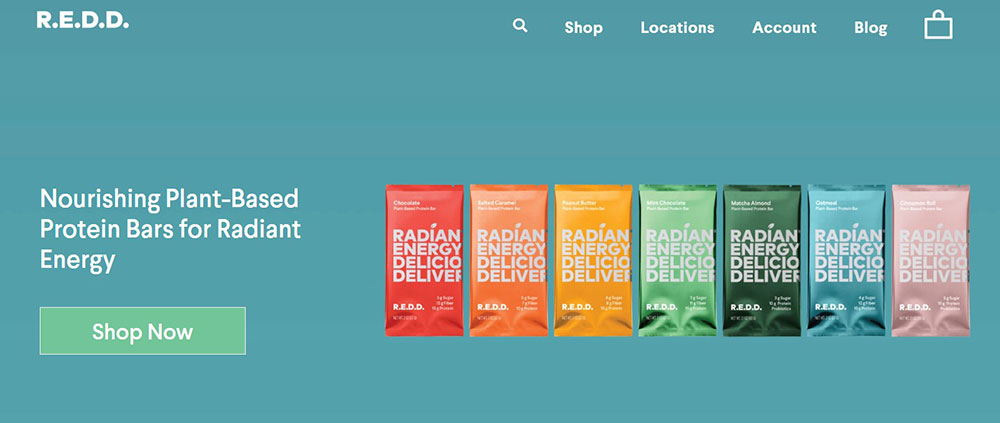 Redd-Superfood-Energy-Bars WooCommerce websites that have amazing design and functionality