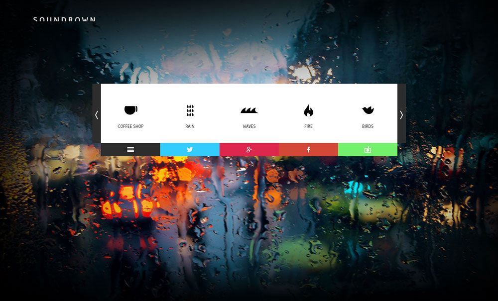 Soundrown The best relaxing websites to calm you and relieve stress