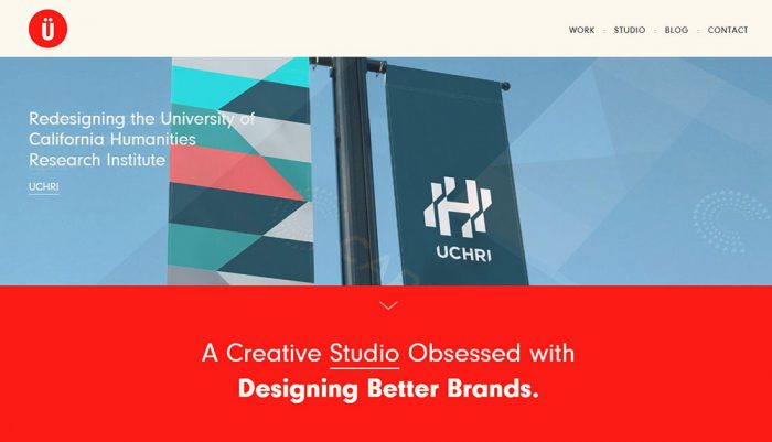 Modern red websites with awesome color schemes