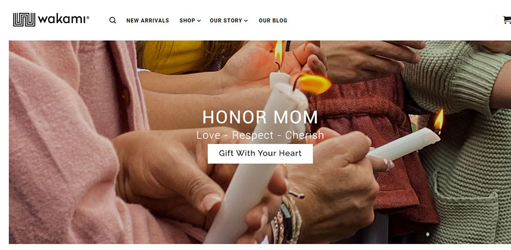 Wakami WooCommerce websites that have amazing design and functionality