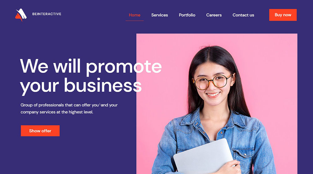 BE-1 The Best Themes For Elementor to Use on Your WordPress Site
