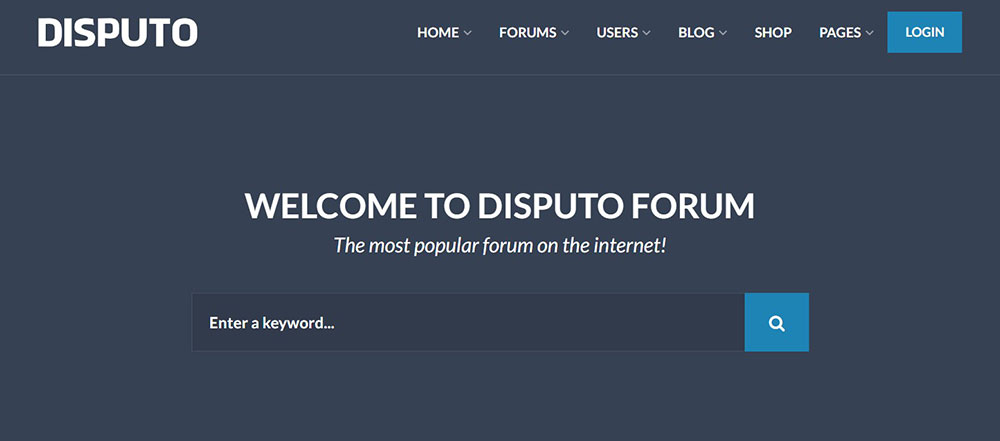 disputo The Best bbPress Themes to Create A Forum With