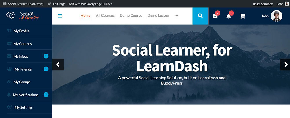 social-learner The Best bbPress Themes to Create A Forum With