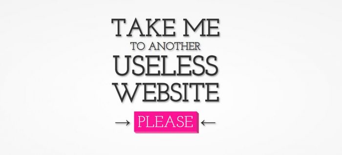 Weird Websites Created by Designers With Too Much Free Time